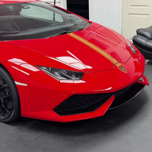 Vinilo para Envolver Autos de Lujo, Color Rojo Brillante, PVC, Cambia de Color, Antiarañazos, Autoadhesivo, Protección UV del 90%, Garantía de 3 Años, Resistente a la Arena - Product Image 1