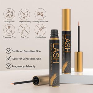 Sérum de croissance des cils et sourcils naturel en gros, liquide stimulant la croissance, marque privée - Product Image 2