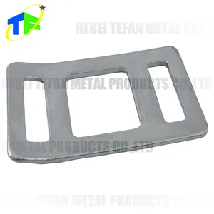 Custom OEM Pressed Steel Zinc Plating One Way Webbing Strap Lashing Buckle