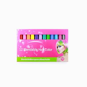 Gessetti per Capelli GP Altamente Pigmentati, 12 Colori, Temporanei, Lavabili, Non Tossici, per Adulti e Bambini - Product Image 6