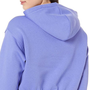 Sudadera con capucha para mujer, estilo casual, para invierno, de color sólido, de alta calidad, transpirable, de secado rápido, con forro para invierno. - Product Image 4