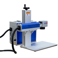 Machine de marquage laser à fibre de type split 20W 30W 50W, graveur laser portable pour métaux, acier inoxydable, bijoux et quincaillerie