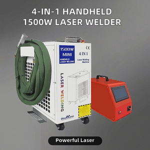 Raytu 1500W MAX Source SUP System Handheld 4-en-1 Soldador láser Máquina de limpieza de corte de soldadura para soldadores láser de metal - Product Image 4