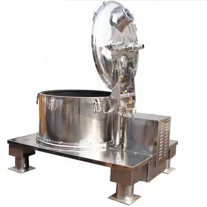 Dispositif de séparateur de centrifugeuse de filtre de plaque d'équipement d'extraction de panier par lots avec le prix usine