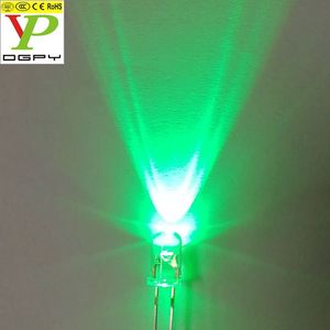 Siêu sáng vòng đầu thông qua-lỗ Led 5 mét vòng màu xanh lá cây LED điốt 1000 cái mỗi túi - Product Image 3