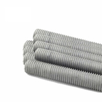 Factory Direct Hot Dip Galvanized Threaded Rod, Carbon Steel Grade 8.8 Fully Threaded Stud Bar, Anti-Corrosion Galvanized