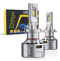 Ampoules de phares LED pour voiture à haute luminosité 12V 130W 24000LM 6000K 4675 Chip, longue durée de vie, 9004 H4, double faisceau, phare automobile