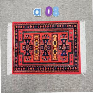Alfombrillas de Ratón con Diseño de Alfombra Tejida Estilo Persa para Decoración de Mesa - Product Image 1