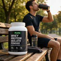 Protéine de lactosérum isolée en marque blanche OEM 100% - Complément alimentaire pour la santé - Prise de masse musculaire - Poudre de protéines pour la croissance musculaire