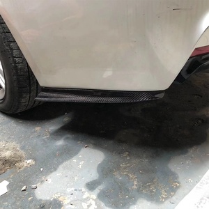 สำหรับซีรีส์ 3 F30 F35 ปี 2012-2018 PSM คาร์บอนไฟเบอร์ ชุดแต่งมุมกันชนหลัง - Product Image 6
