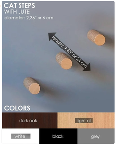 Estante de <span class=keywords><strong>Pared</strong></span> para Mascotas, Estantes de Madera para Gatos, Resistentes y Prácticos, Árbol para Gatos, Escalones de <span class=keywords><strong>Pared</strong></span> para Gatos - Product Image 2