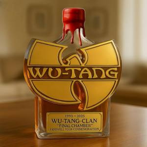 Nouvelle et populaire bouteille à whisky en borosilicate de haute qualité : <span class=keywords><strong>Wu</strong></span>-<span class=keywords><strong>Tang</strong></span> Clan Final Chamber Fawell Touring Whisky Bottle - Product Image 3