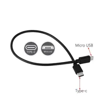 Adaptateur USB-C Type C Micro USB Mâle USB 3.1 Synchronisation Charge OTG Câble de transfert de données rapide et durable Connecteur