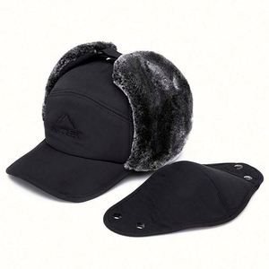 Nuevo Gorro de Invierno para Hombre, Estilo Ruso, Grueso, a Prueba de Frío, con Orejeras, para Ciclismo, Pesca y Deportes - Product Image 3