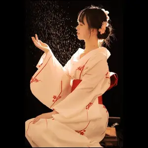 女神女孩和服女性传统改进日式个人摄影摄影服装工作室主题摄影服装