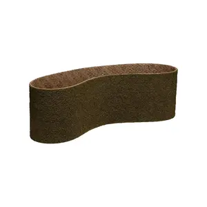 Nylon abrasive sanding belts for belt sanders
