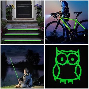 Cinta Fotoluminiscente Verde que Brilla en la Oscuridad, Cinta <span class=keywords><strong>de</strong></span> Seguridad Autoadhesiva para Marcado <span class=keywords><strong>de</strong></span> Salidas <span class=keywords><strong>de</strong></span> Emergencia, Caminos <span class=keywords><strong>de</strong></span> Evacuación y Escaleras - Product Image 6