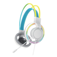 Casque filaire USB de haute qualité PJT-DEP2480, casque gamer, casque de jeu RGB, casque gamer