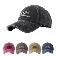 Gorra de Béisbol Estilo Americano para Hombre, Lavada, Vintage, de Mezclilla, Multicolor, Informal, Deportiva, para Exteriores, Gorras Personalizadas al por Mayor