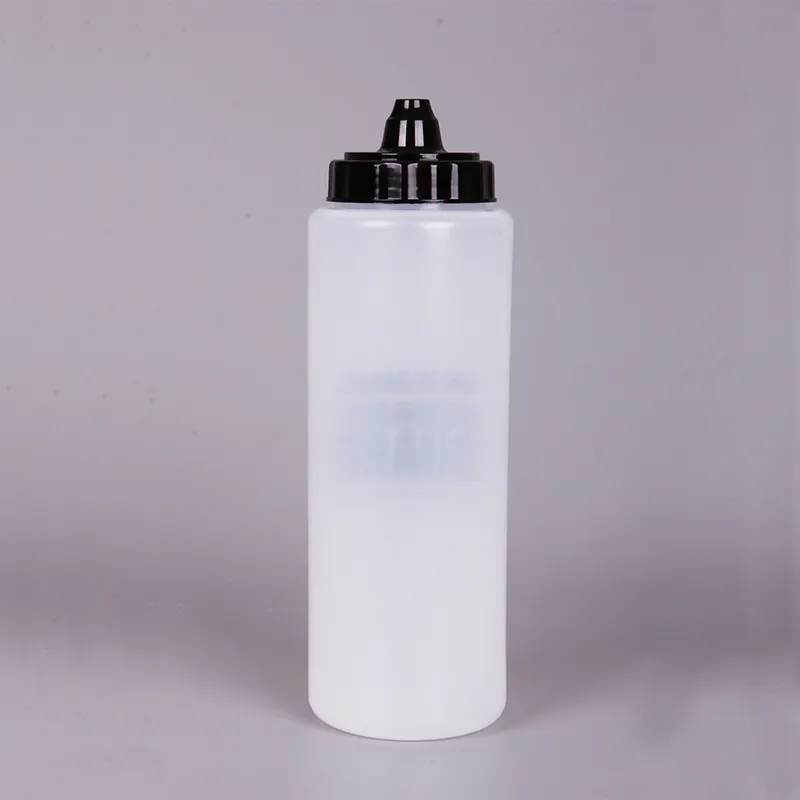 PBA kostenlos Custom Logo Sports Squeeze Plastik wasser flaschen 1000ml Hockey flasche