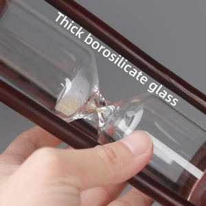 Ornements décoratifs créatifs cadeau d'artisanat en bois <span class=keywords><strong>sablier</strong></span> rechargeable vide <span class=keywords><strong>sablier</strong></span> en bois bricolage à la main <span class=keywords><strong>sablier</strong></span> à chargement automatique - Product Image 3