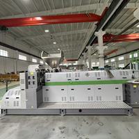 Machine de granulation à vis simple à deux étages |   Ligne de granulation pour le recyclage de films plastiques PP PE