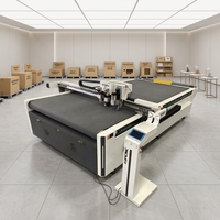 Cortadora CNC Automática, Plotter de Cama Plana, Máquina de Corte Digital de Muestras para Cartón Corrugado y Cajas de Cartón