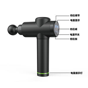 Professional Massage <b>Gun</b> With Brushless Motor 800-320Rpm USB Rechargeable For Deep Muscle Relief Neck Therapy - Product Image 3