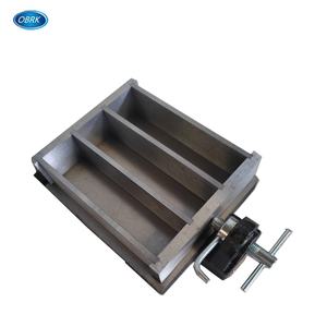 Molde de Cemento y Arena Triple de 40*40*160 mm, <span class=keywords><strong>Material</strong></span> de Hierro Fundido, Tres Morteros de Acero, Equipo de <span class=keywords><strong>Laboratorio</strong></span> - Product Image 4