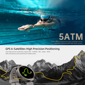 <span class=keywords><strong>Reloj</strong></span> Inteligente AMOLED DM76 con Presión de Aire, Altímetro, Brújula, Resistente al Agua 5ATM, Relojes Inteligentes para <span class=keywords><strong>Mujer</strong></span> con GPS - Product Image 2