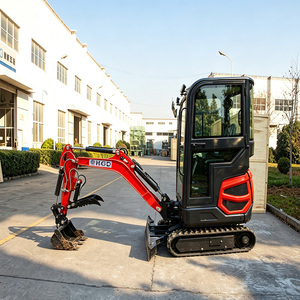 Mini Excavadora Hidráulica de 1.7 Toneladas, Potente Excavadora de Orugas para Movimiento de Tierras - Product Image 5
