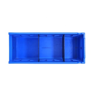 Bac de <span class=keywords><strong>rangement</strong></span> industriel pour pièces d'entrepôt, étagère à tiroirs en plastique, plateau de <span class=keywords><strong>rangement</strong></span> emboîtable avec séparateurs pour rayonnages - Product Image 4