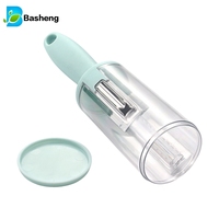 Écailleur de poisson manuel multifonctionnel en acier inoxydable, type rangement, pour cuisine domestique, outils pour fruits et légumes