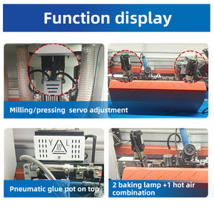 Enchapadora de Cantos Automática de Formación Suave, Máquina Industrial Automática para Enchapar Cantos de Madera MDF con Redondeo de Esquinas - Product Image 4