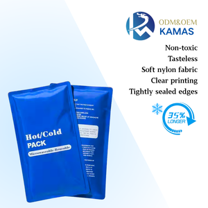 Bolsa Térmica Personalizada, Reutilizable, de Nailon, con Paquetes de Gel Frío/Caliente, para Almuerzo, Viajes al Aire Libre, Alivio del Dolor, para Latas de Cerveza - Product Image 1