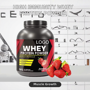 Complément de protéines de lactosérum rouge, riche en protéines, stimulant l'immunité pour hommes adultes, croissance musculaire, nutrition pré-entraînement - Product Image 2