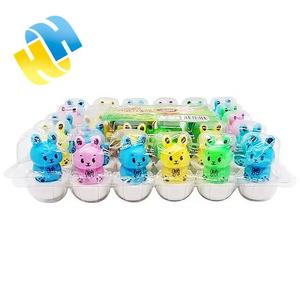 Venta al por mayor en forma de conejo que salta 2 en 1 <span class=keywords><strong>Burst</strong></span> 2 en 1 Candy Halal Dulces que no se caen Sabores de frutas mixtas Caja de juguetes para niños Embalaje - Product Image 3