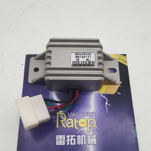 Relais 24V 094-2080 ME049233 MM130767 R8T30171 compatible avec les pièces d'excavatrice E320B E320C, relais de sécurité - Product Image 1