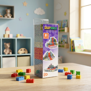 Ensemble de blocs de construction magnétiques éducatifs de 81 pièces, jouet de construction pour enfants de 3 ans et plus, unisexe - Product Image 1