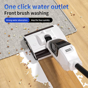 Lavasciuga Pavimenti Domestica Aspirapolvere Portatile Senza Fili Umido e Secco <span class=keywords><strong>Scopa</strong></span> Automatica Mocio Elettrico con Secchio per la Pulizia - Product Image 5