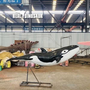Tùy chỉnh động vật biển animatronic Cá voi động vật biển orcas mô hình cho công viên Đại Dương - Product Image 6