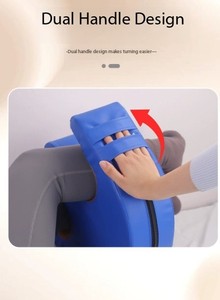 Coussin de positionnement dorsal en forme de R pour patient, coussin médical pour dormeur latéral, coussin de positionnement - Product Image 5