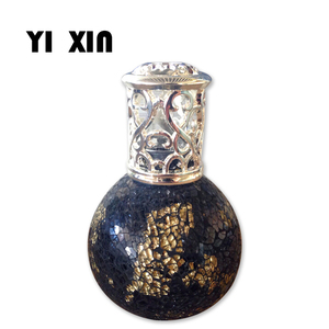 Lampu katalis aromatik efusi kaca mosaik dekorasi rumah penyebar Dupa Aksesori dekoratif aroma suasana - Product Image 4