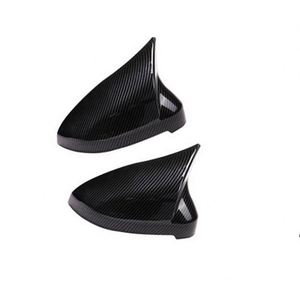 Reemplazo de cubierta de espejo retrovisor con aspecto de fibra de carbono para Audi B9 <span class=keywords><strong>A4</strong></span> S4 A5 S5 2017-2019 reemplazo de cubiertas laterales de espejo de carbono - Product Image 4