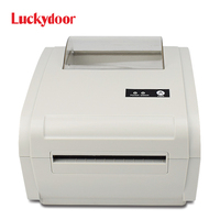 Printer Thermal 110mm yang Sedang Tren, Printer Label Desktop Luckydoor LP-800C untuk Logistik Ekspres