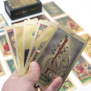 Impresión de Mazos de Cartas Personalizados, 78 Cartas del Tarot, Cartas del Tarot de los Brujeros para Principiantes - Product Image 1
