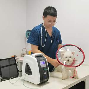 Kleine 3l Dierlijke Zuurstofconcentrator Met 90%-96% Zuiverheid En 210W Macht Voor Veterinair Ziekenhuisgebruik Voor Honden - Product Image 3