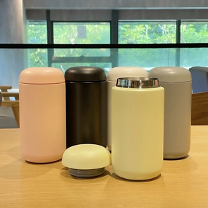 Taza de Viaje de Acero Inoxidable de Alta Calidad con Cápsula Interior de Cerámica, Taza Térmica para Café - Product Image 1