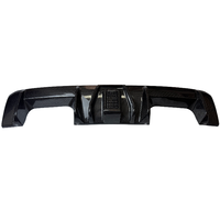 Kit de conversion de diffuseur de pare-chocs arrière en fibre de carbone LED pour BMW M3 G80 M4 G82 G83, pièces automobiles