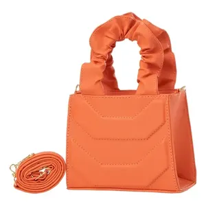 Bolso bandolera para mujer Fana Galia naranja con correa ajustable y material sintético impermeable para todas las estaciones - Product Image 3